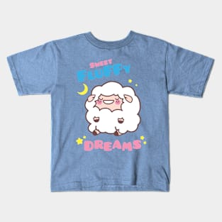 Sweet Fluffy Dreams Kids T-Shirt